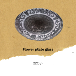 Flower plate glass  (Buddha offerings item)