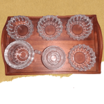 Glass Bowl Doyalex L ( Buddha offerings item )