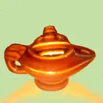 Alading lamp ( CERAMIC )