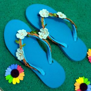 Slippers (Blue)