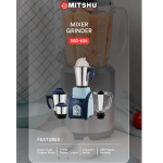 MIXER GRINDER -4JAR & 750WSPARTAN (MG-636)