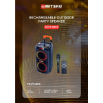 PARTY SPEAKER (8"X2) (MHT-8803 )