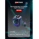 PARTY SPEAKER 8" MHT-1855