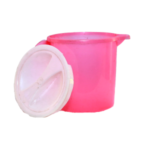 BEEKER 1500 ml ( plastic ) with lid