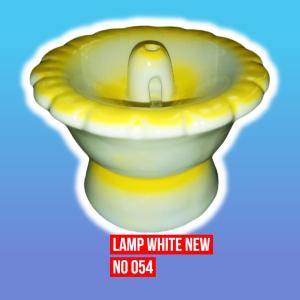 Lamp white new ( ceramic )